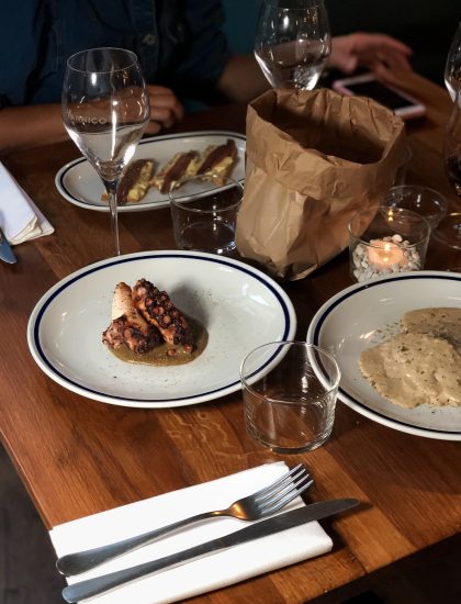 La cucina del Tannico Wine Bar