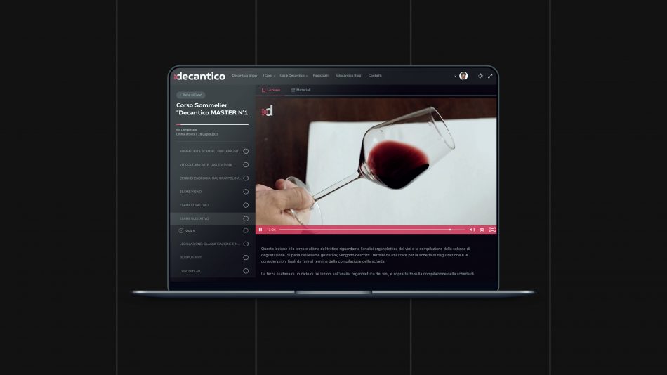 Il sommelier Marco Gallo lancia Decantico, portale di wine learning