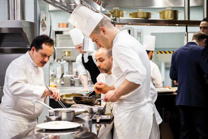 The cuisine of Enoteca Pinchiorri