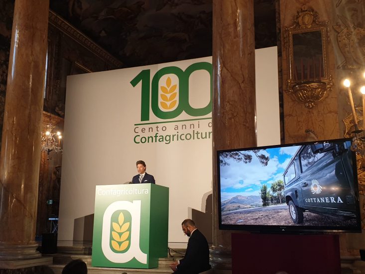 Francesco Cambria, alla guida di Cottanera, tra le case history dei 100 anni di Confagricoltura