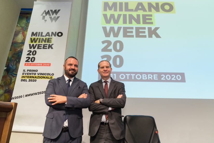 Federico Gordini con il presidente di Confagricoltura Giansanti