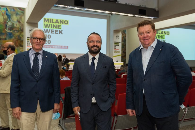 Riccardo Ricci Curbastro, Federico Gordini e Silvano Brescianini