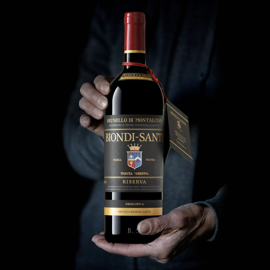 Il Brunello di Montalcino della Tenuta Greppo di Biondi Santi, tra i nomi cresciuti di più sul Liv-Ex