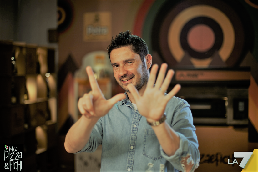 Nicola Prudente, alias Tinto, alla guida di Mica Pizza e Fichi su LA7