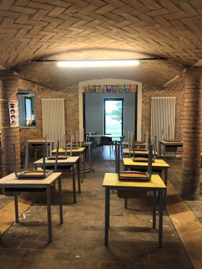 A scuola in fattoria, tra campagna e animali: succede a Reggio Emilia, in tempo di Covid