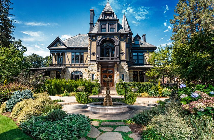 The Rhine House di Beringer, in Napa Valley