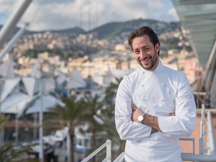 Lo chef Luigi Taglienti