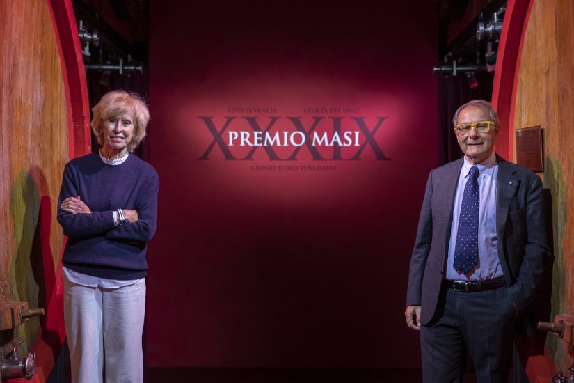 Isabella Bossi Fedrigotti e Sandro Boscaini, guida della Fondazione Masi