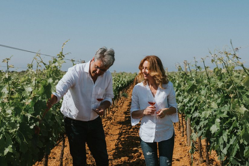 Tommaso Rubino e Romina Leopardi, alla guida di Tenute Rubino