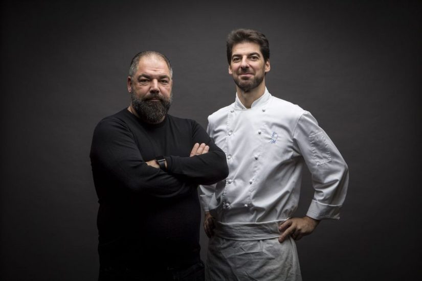 I fratelli Massimiliano e Raffaele Alajmo 