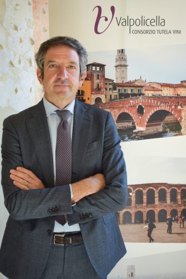 Il presidente del Consorzio della Valpolicella Christian Marchesini