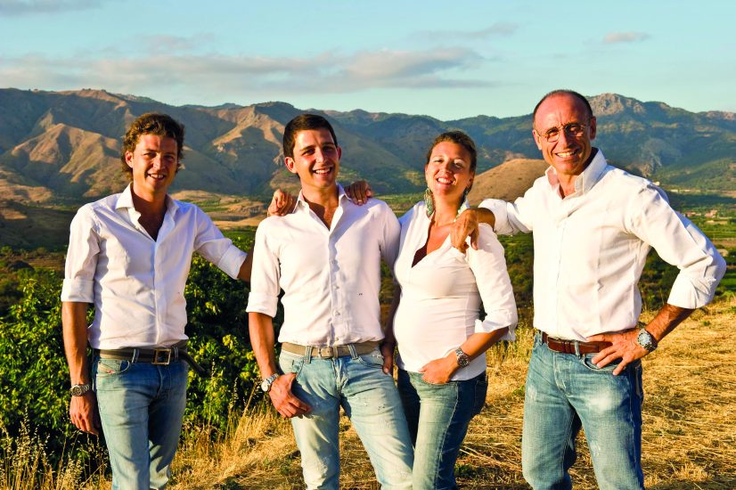 La famiglia Cambria alla guida di Cottanera