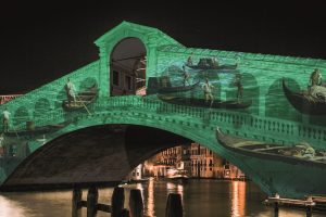 I grandi pittori veneziani in mondovisione sul Ponte di Rialto, insieme al Prosecco Doc