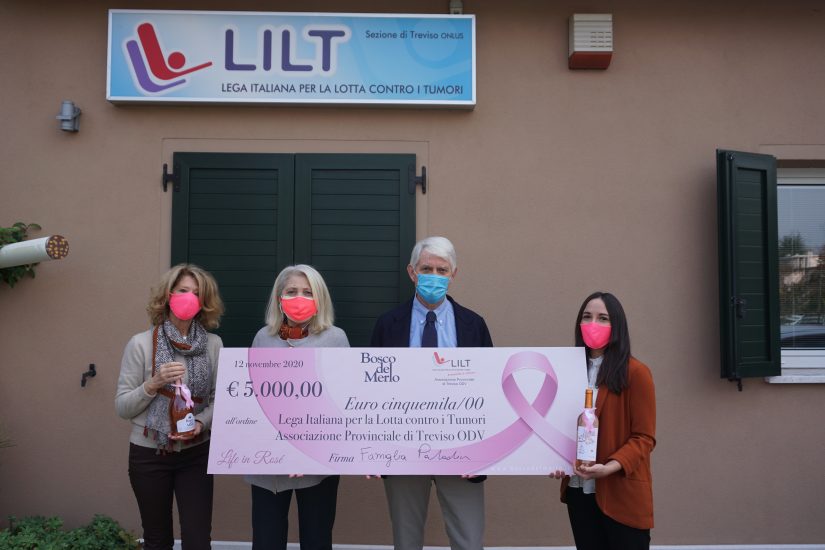 5.000 euro raccolti in un mese dal progetto Life in Rosè di Paladin per Lilt