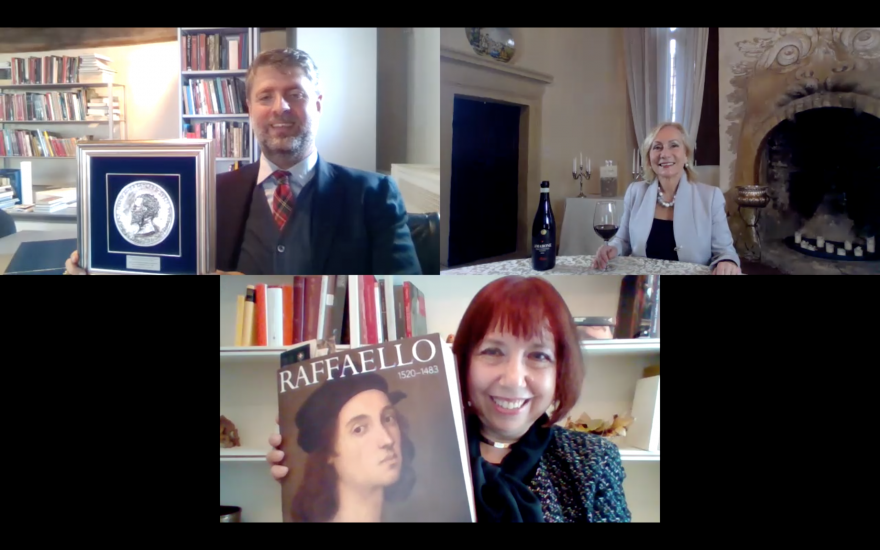 Vino e arte, Allegrini premia la mostra “Raffaello 1520 – 1483”
