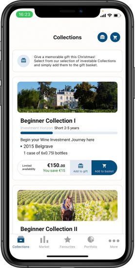 Vindome, la app per gestire i propri investimenti sui fine wine