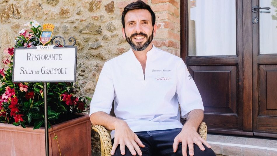 Domenico Francone, chef de La Sala dei Grappoli di Castello Banfi