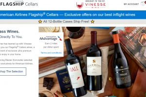 American Airlines, la prima compagnia aerea a lanciare un servizio di wine delivery