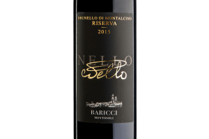 Baricci, Docg Brunello di Montalcino Nello Riserva 2015