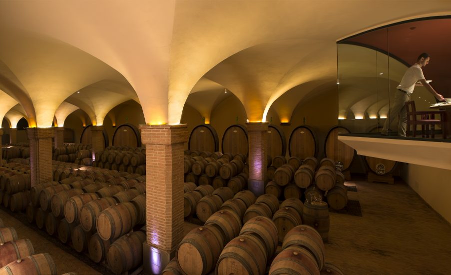 La cantina di Castiglion del Bosco
