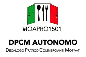 #IoApro1501, domani la protesta di ristoratori e attivit&agrave; che apriranno nonostante i divieti