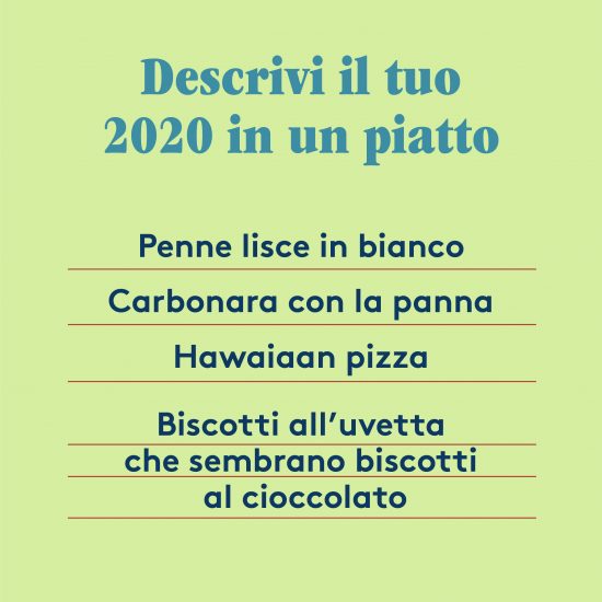  Il 2020 dei foodies ai fornelli, secondo l’Osservatorio di Al.ta Cucina