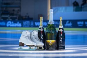 In pista i campioni del pattinaggio, nei calici l’Asti: ecco “San Valentino On Ice”