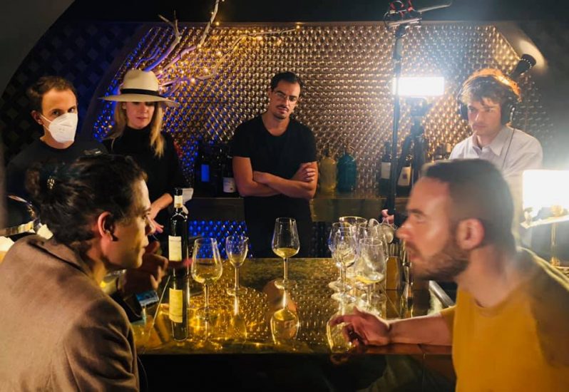 Sul set della web serie “Amore Liquido”