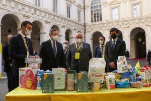 Il made in Italy agroalimentare porta le eccellenze nelle tavole di Pasqua delle famiglie bisognose