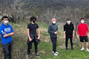 Tra passione e voglia di futuro: quattro studenti di 16 anni recuperano un vigneto abbandonato