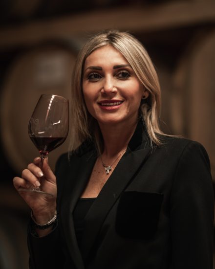Valentina Nicodemo guida della cantina Judeka