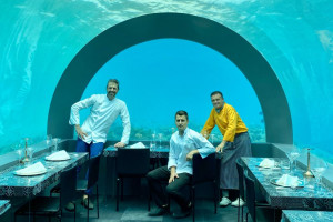 Un nuovo ristorante italiano all’estero, sott’acqua alle Maldive: nasce “H20 by Chef Andrea Berton”