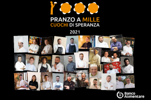 Vino, cucina e solidarietà: ecco il “Pranzo a Mille”, delivery, del Banco Alimentare del Piemonte