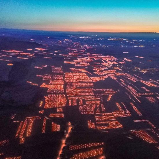 I vignaioli combattono il gelo in Borgogna