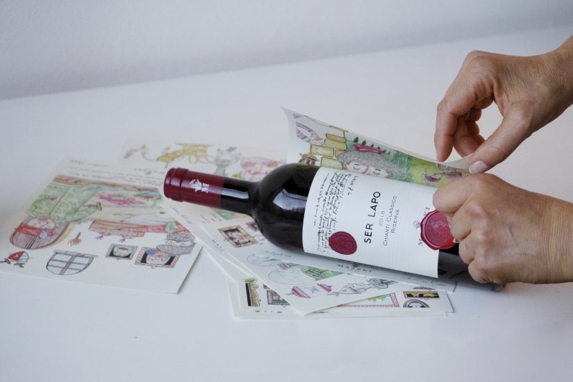 L’etichetta del Ser Lapo di Mazzei firmata dagli studenti di Firenze