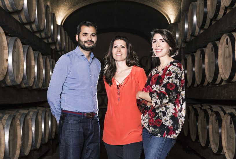 Antonio, Francesca e Valentina Argiolas, alla guida della griffe di Sardegna Argiolas