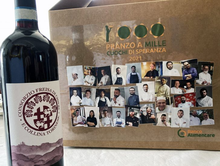 Il Consorzio della Freisa a sostegno del Pranzo a Mille