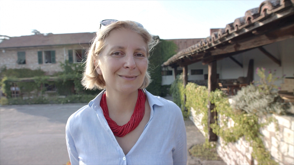 Chiara Lungarotti, alla guida delle Cantine Lungarotti e del Muvit, il Museo del Vino