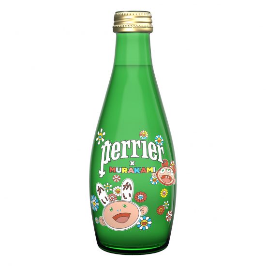 Perrier by Murakami, la liason tra l’acqua più famosa del mondo e l’arte contemporanea