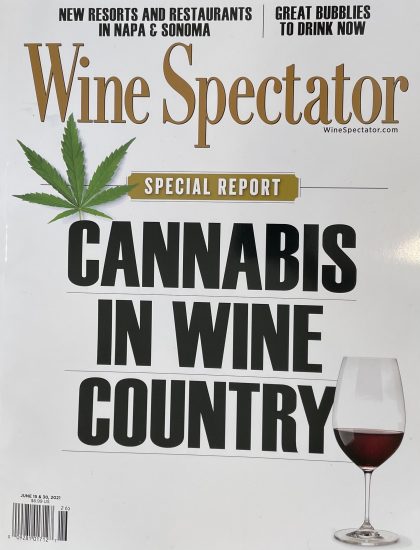 Vino e Cannabis al centro del report di Wine Spectator