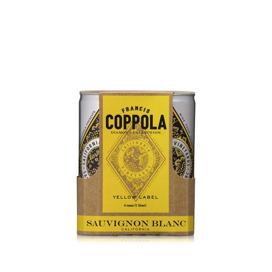 I vini in lattina di Coppola Winery distribuiti in Italia dal Gruppo Meregalli