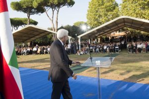 Il Presidente Mattarella inaugura l&rsquo;estate nelle fattorie didattiche dalla Tenuta di Castelporziano