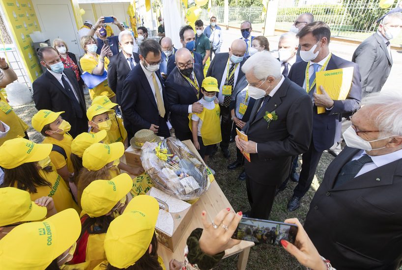 Il Presidente della Repubblica Sergio Mattarella: “educazione alimentare fondamentale per il futuro”