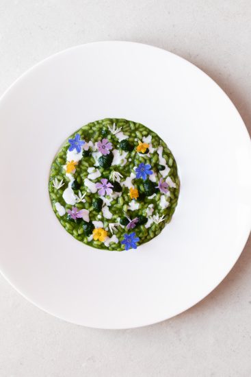 Menu del Barolo: Risotto all’aglio orsino