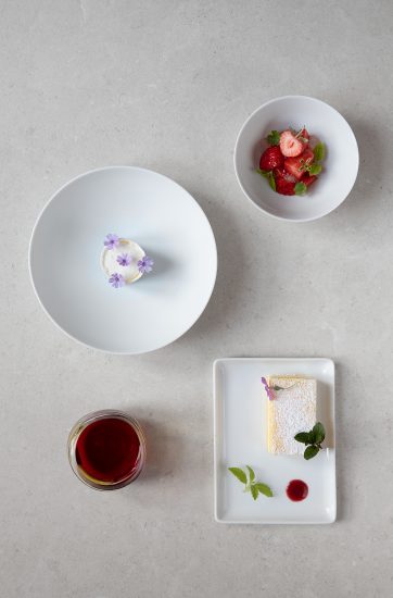 Menu del Barolo: Vacharin di Fragole