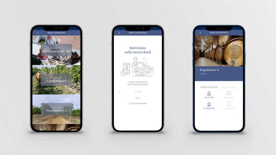 La visita in cantina in realtà aumentata: ecco la “Banfi Experience”, tra i filari del Brunello