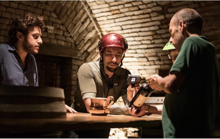 Brumotti nella Tenuta Travaglini in Oltrepò