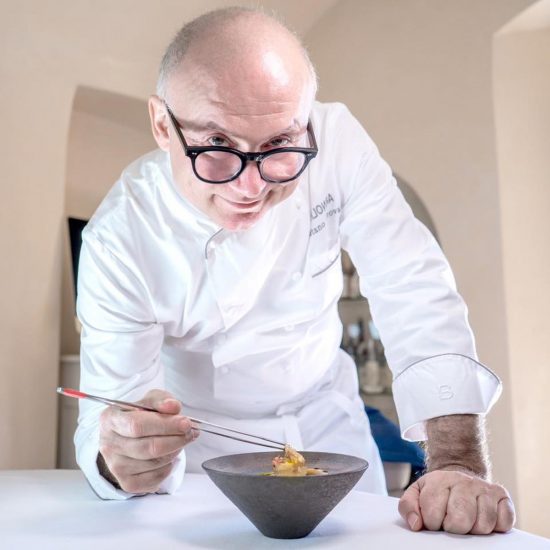 Lo chef bistellato Gaetano Trovato