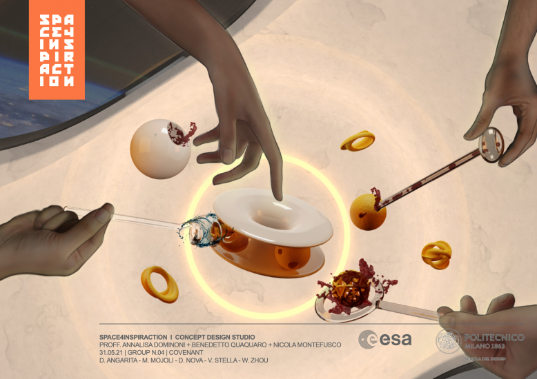 Vino nello spazio, con calici pensati da studenti e Italesse