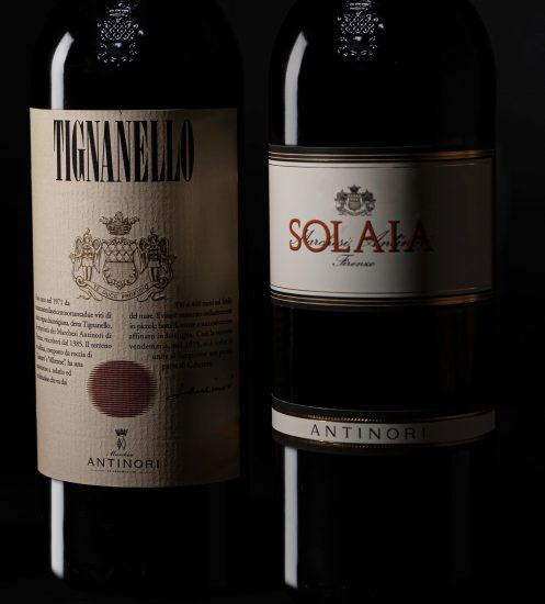 Solaia e Tignanello, protagonisti dell’Italy 100